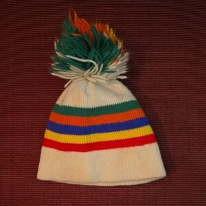 Colorful Striped Kids Beanie